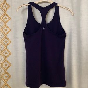 lululemon athletica Tops - Lululemon dark purple cool racerback II tank top lululemon athletica Tops - Lululemon dark purple cool racerback II tank top